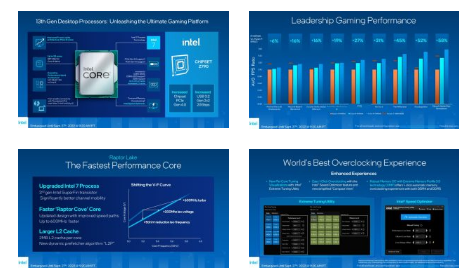 英特尔宣布推出第一 13 代表酷睿不锁频台式处理器