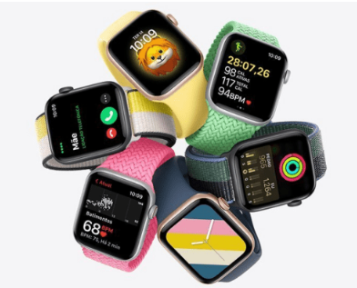 APPLE WATCH PRO CAD 渲染显示其巨大的尺寸和额外的按钮